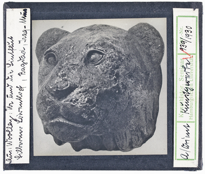 Vorschaubild Silberner Löwenkopf, Bagdad, Irak-Museum Diasammlung